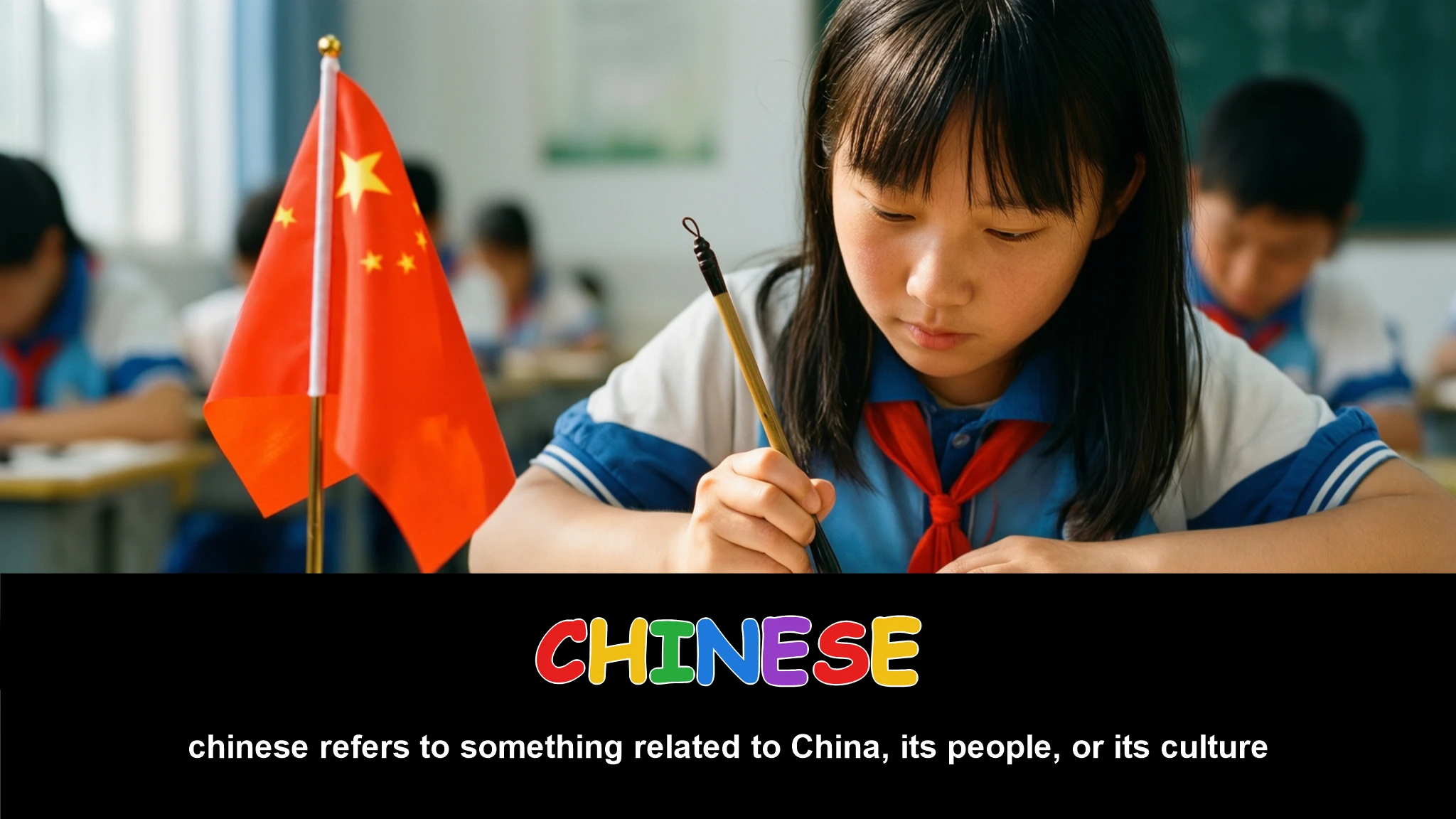 English Illustration for Chinese